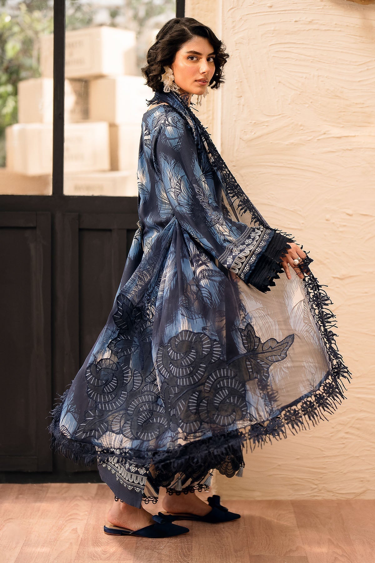 Nureh | Glam Girl Lawn | GL-21 - Riwayat-e-Khas