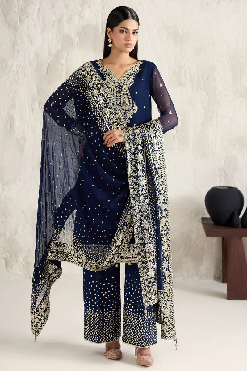 Farasha | STITCHED FORMALS ’26 | Navy Lumina