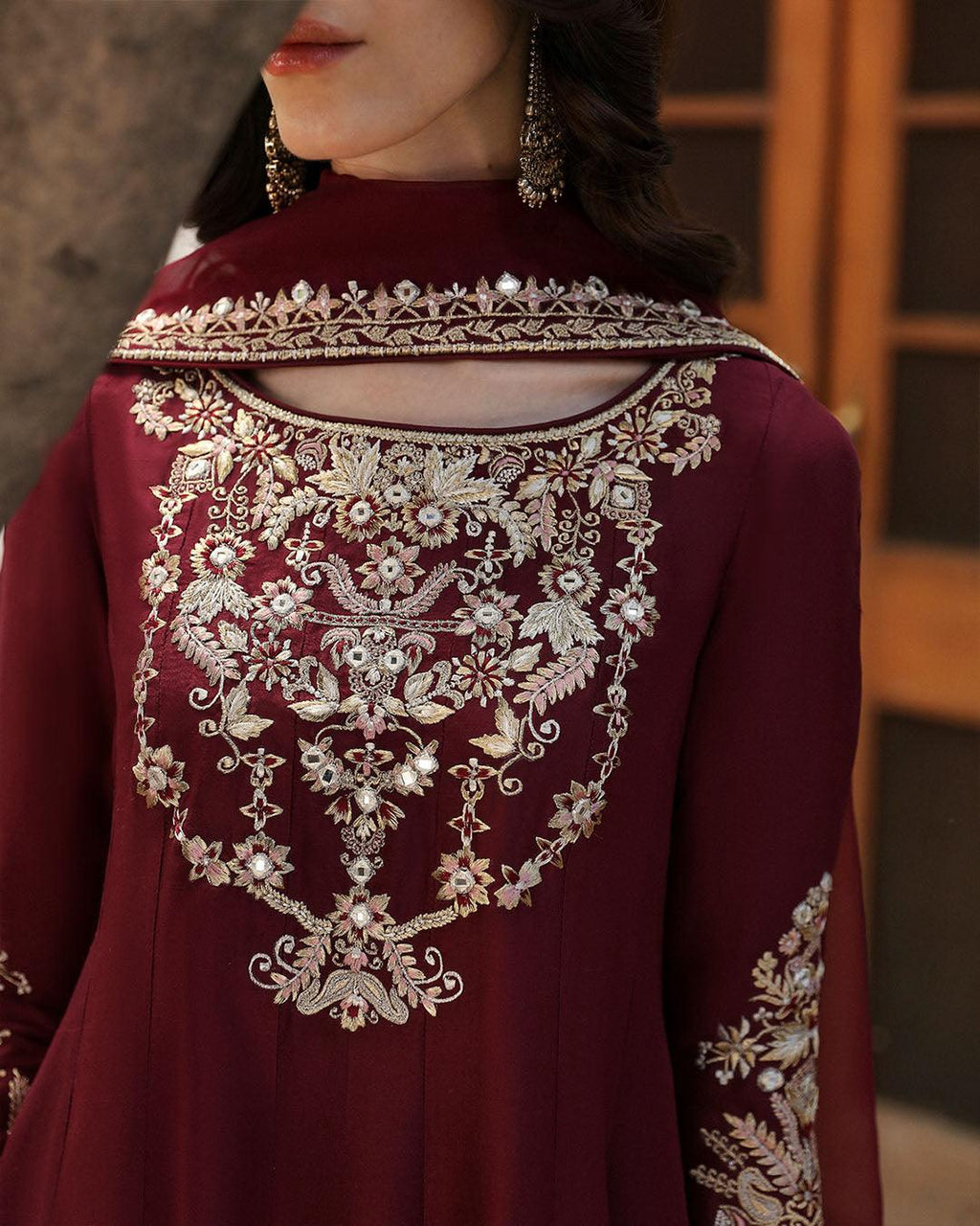 Faiza Saqlain | FS Luxe Mehermah | Norine - House Of Anaya