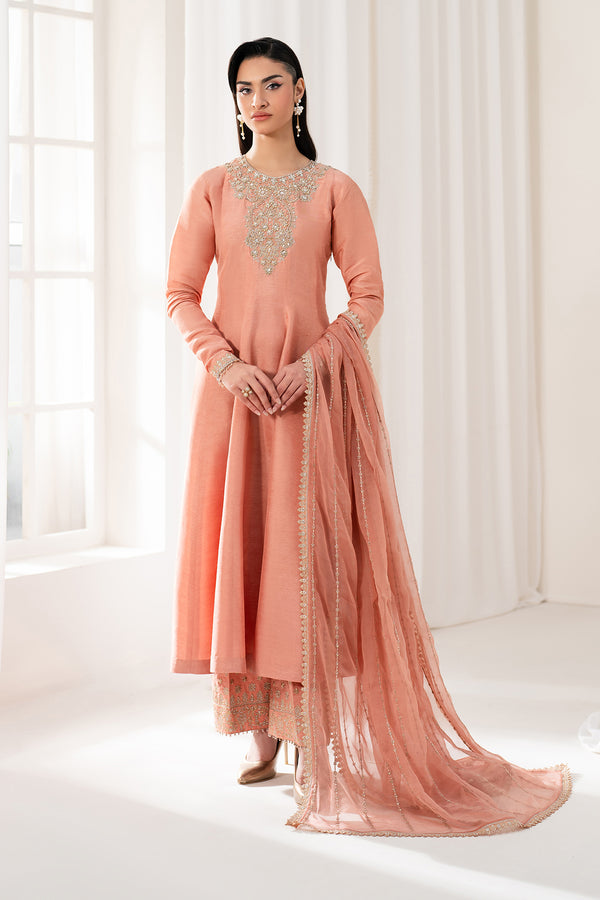 Baroque | Luxury Pret 25 | EMBROIDERED CHIFFON PR-1099