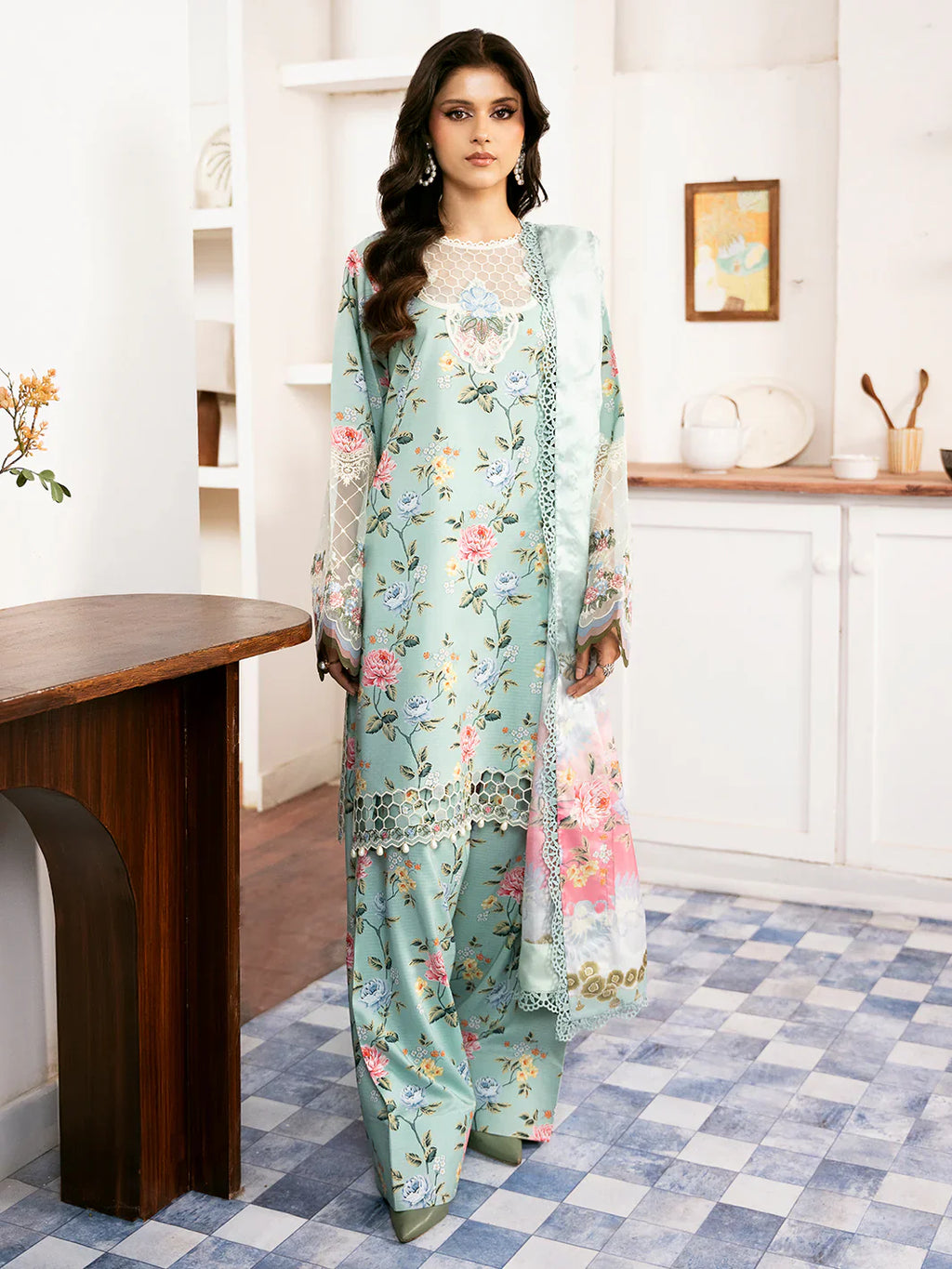 Bin ilyas | Noura Summer Edit | 71-A | 3 PC Lawn