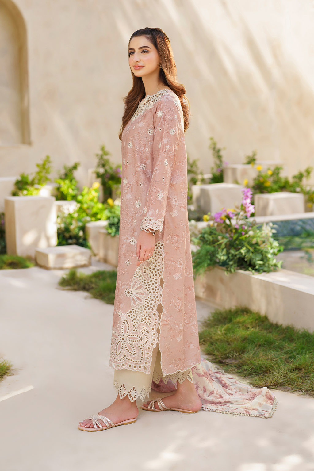Iznik | Festive lawn 24 | SFL-11 - House Of Anaya