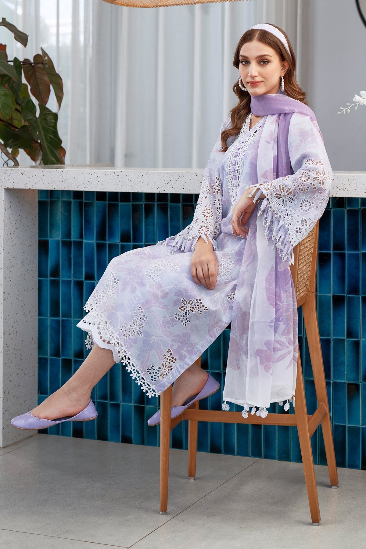 Baroque | Embroidered Lawn | SF-4073