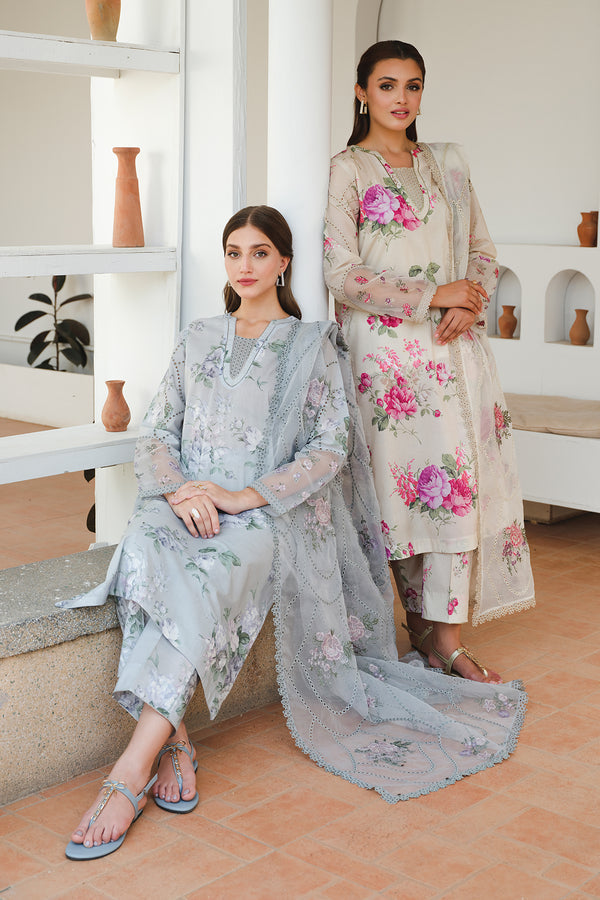 Baroque | Luxury Pret 24 | LAWN UF-652 - House Of Anaya