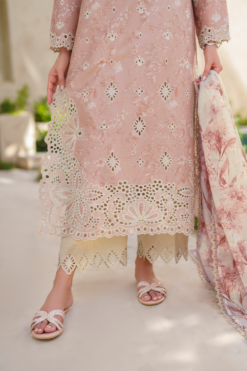 Iznik | Festive lawn 24 | SFL-11 - House Of Anaya