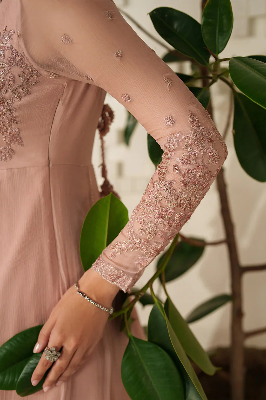 Iznik | Festive Formals | UE-623 Embroidered Chiffon