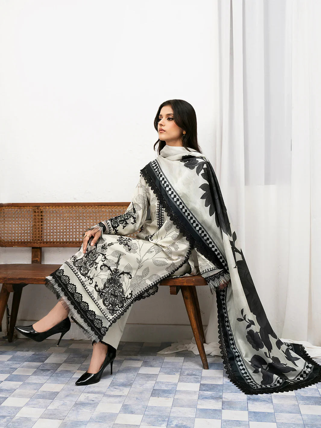Bin ilyas | Noura Summer Edit | 73-B | 3 PC Lawn