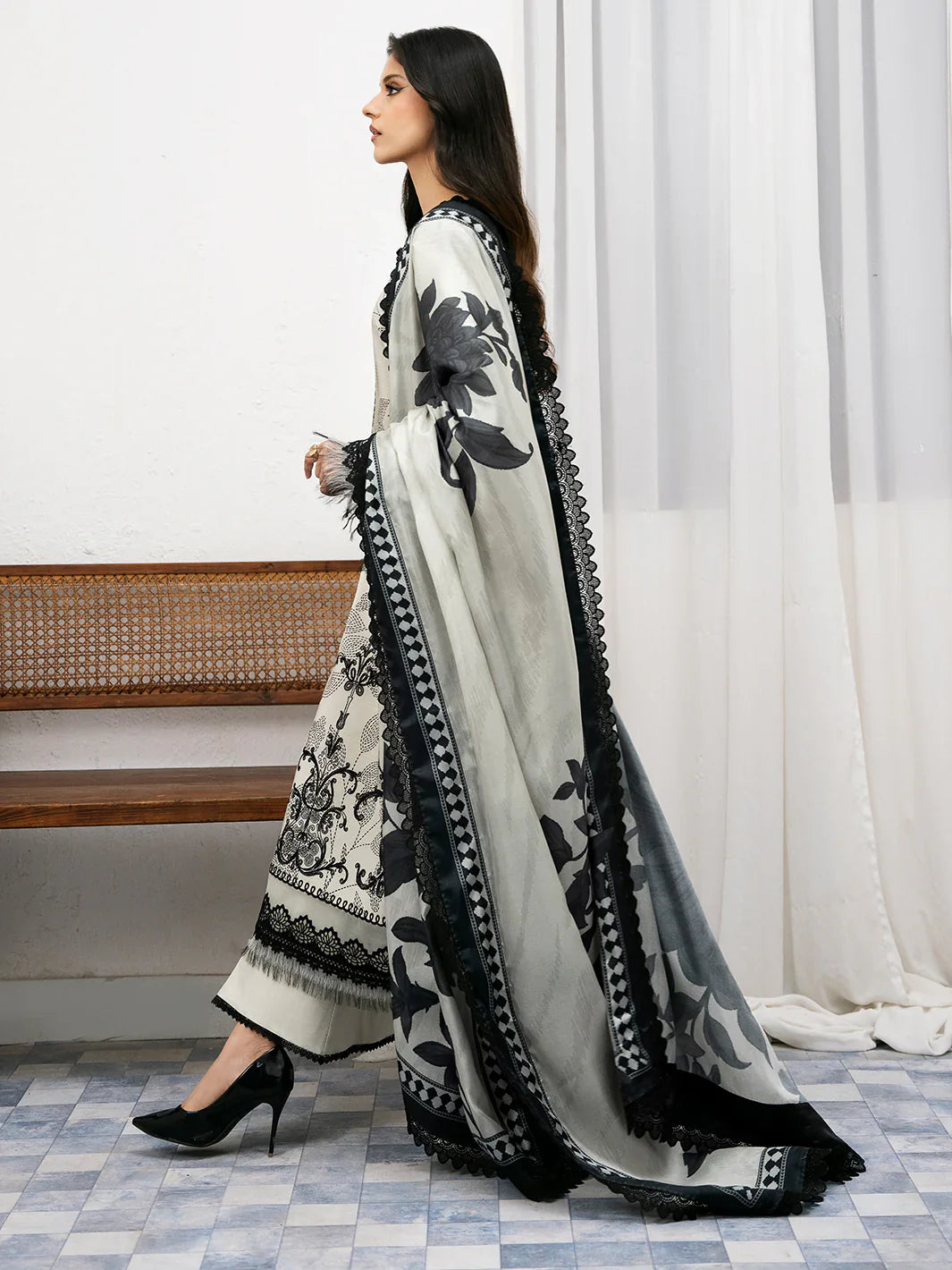 Bin ilyas | Noura Summer Edit | 73-B | 3 PC Lawn