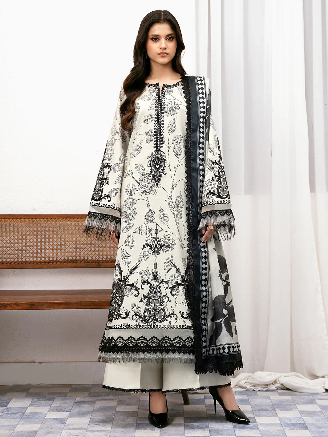 Bin ilyas | Noura Summer Edit | 73-B | 3 PC Lawn