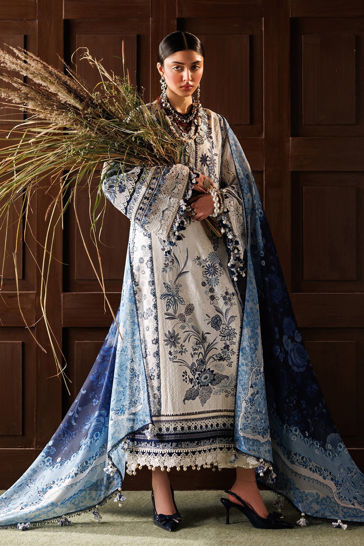 Baroque | Edit Lawn’26 | EMBROIDERED LAWN EL26-D06 UNSTITCHED