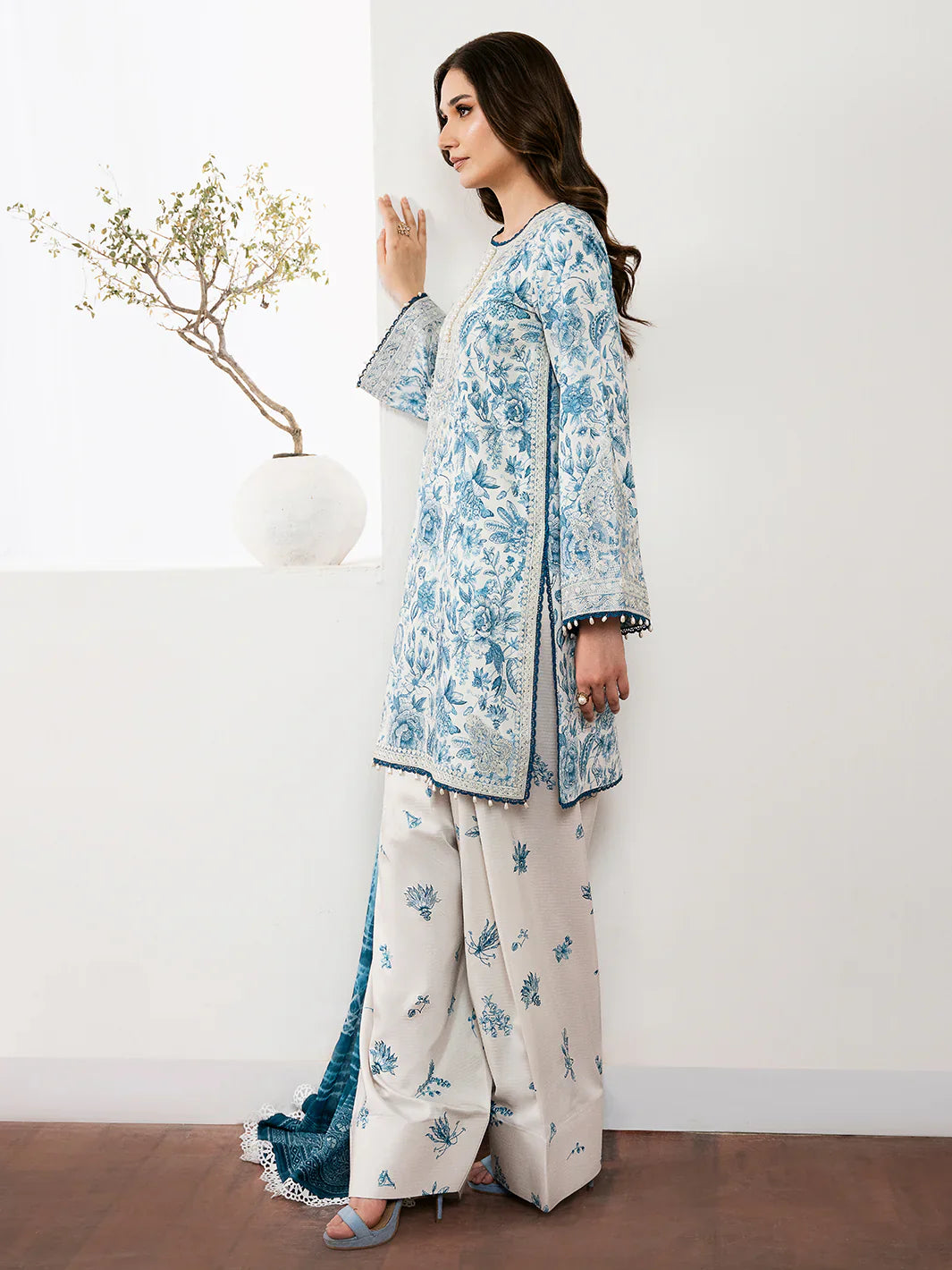 Bin ilyas | Noura Summer Edit | 74-A | 3 PC Lawn