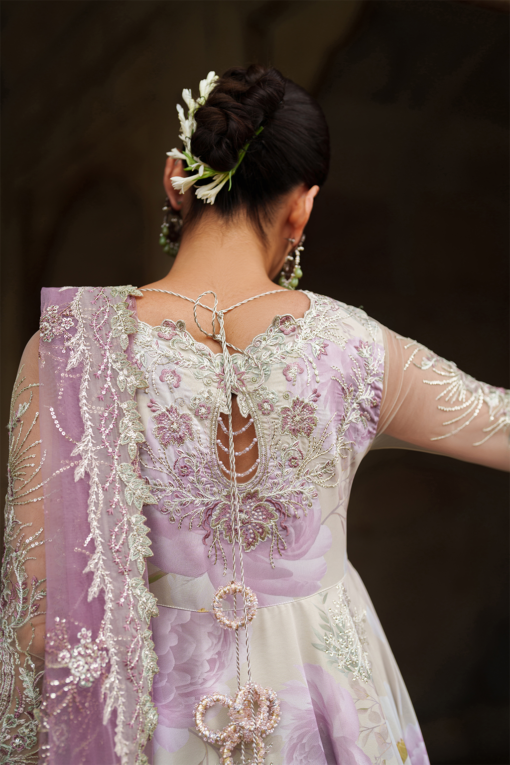 Iznik | Exclusive Formals | UE-546 Embroidered Chiffon