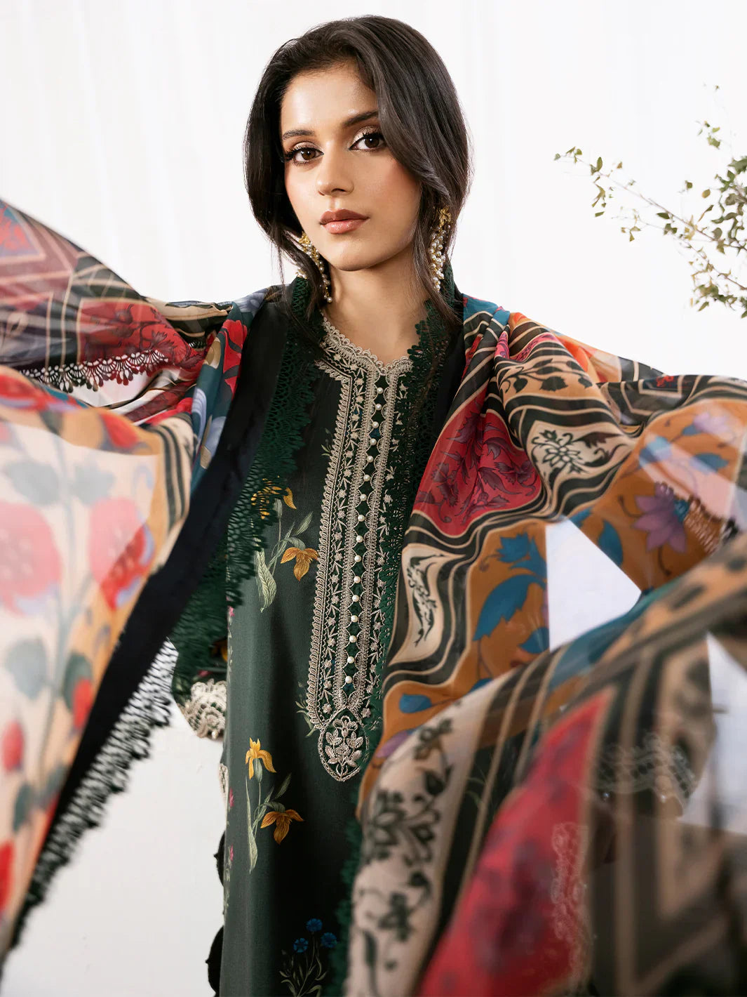Bin ilyas | Noura Summer Edit | 77-B | 3 PC Lawn