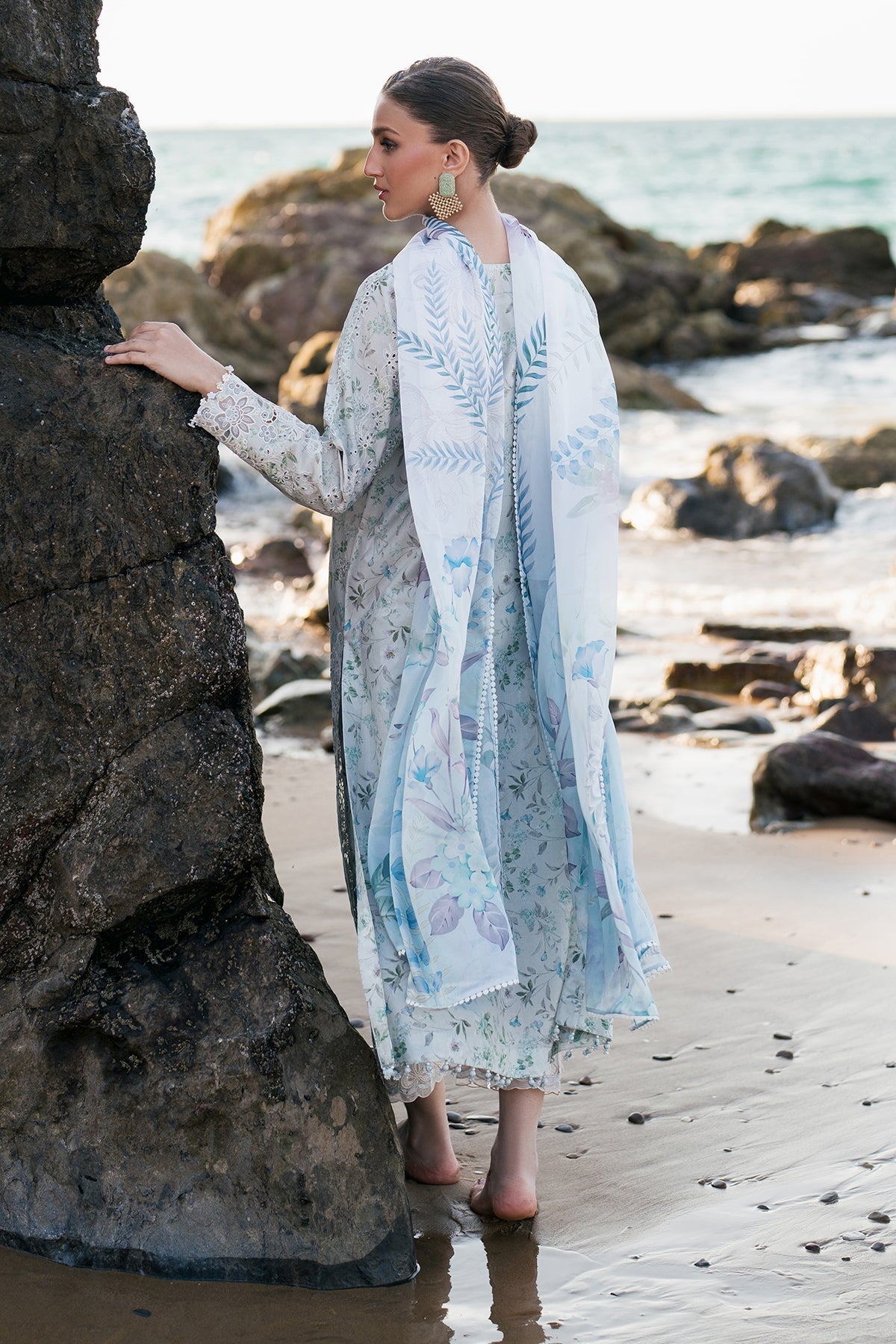 Baroque | Embroidered Lawn | SF-4129