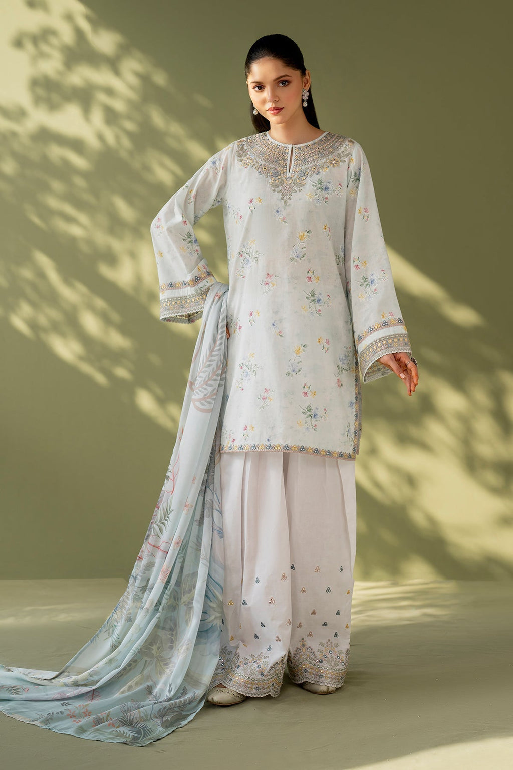 Baroque | Eid Printique | EMBROIDERED PRINTED LAWN UF-4170