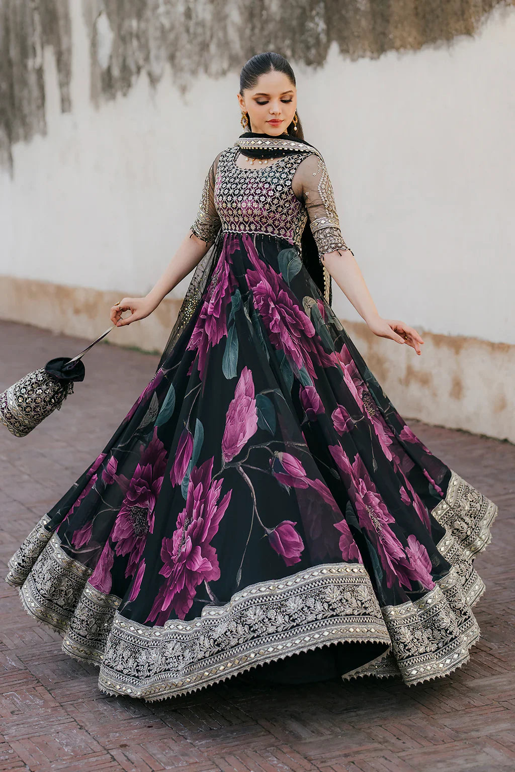 Iznik | Exclusive Formals | UE-321 Printed Chiffon