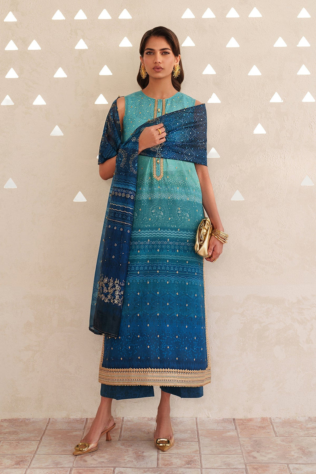 Baroque | Embroidered Lawn | SF-4400
