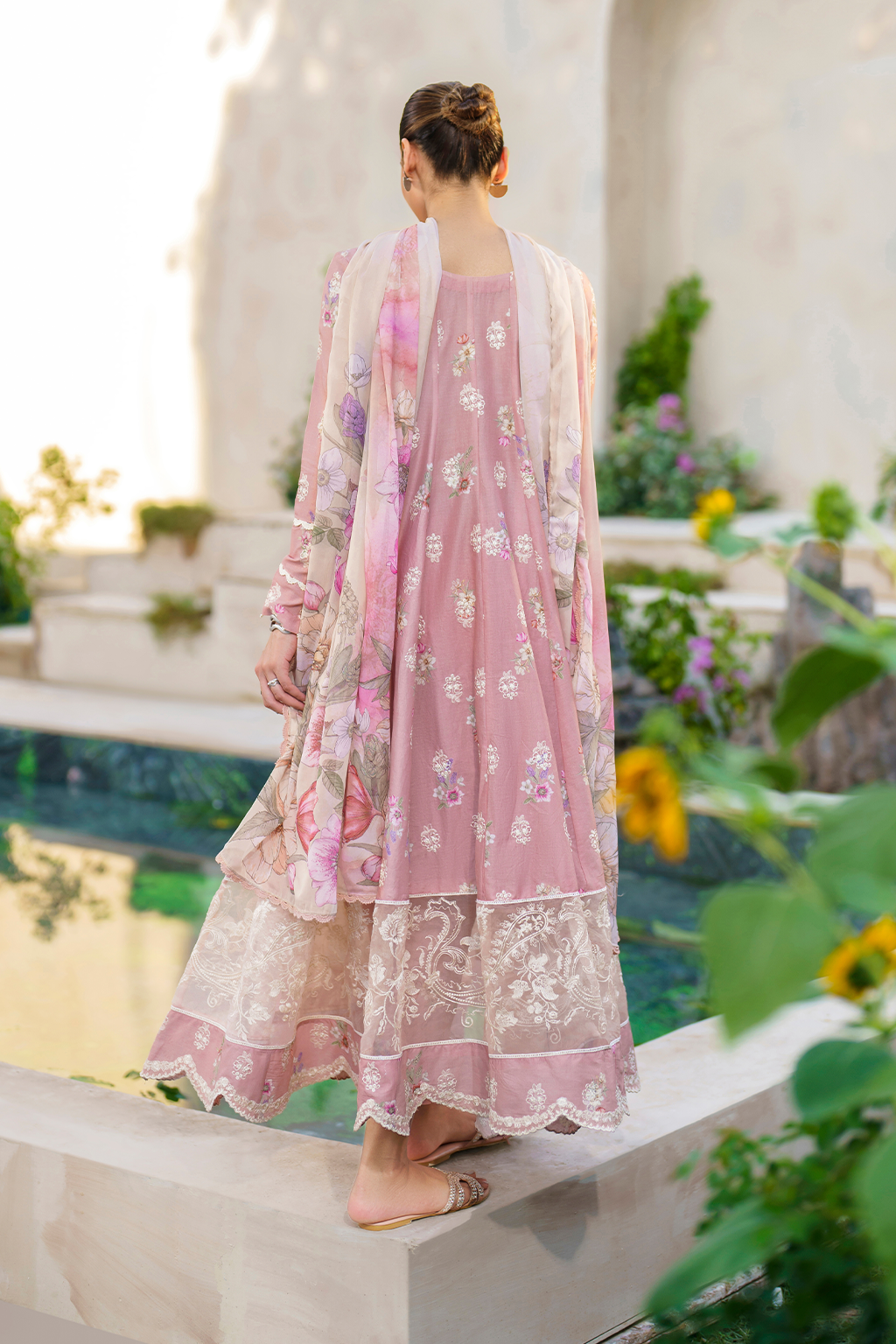 Iznik | Festive lawn 24 | SFL-08 - House Of Anaya