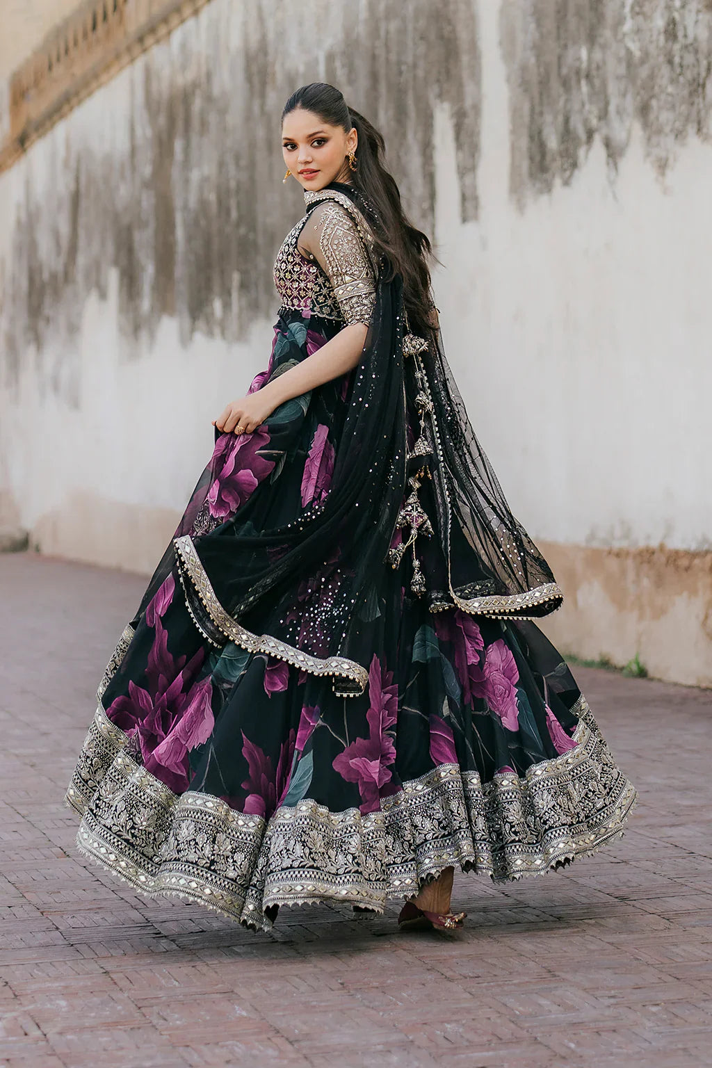 Iznik | Exclusive Formals | UE-321 Printed Chiffon