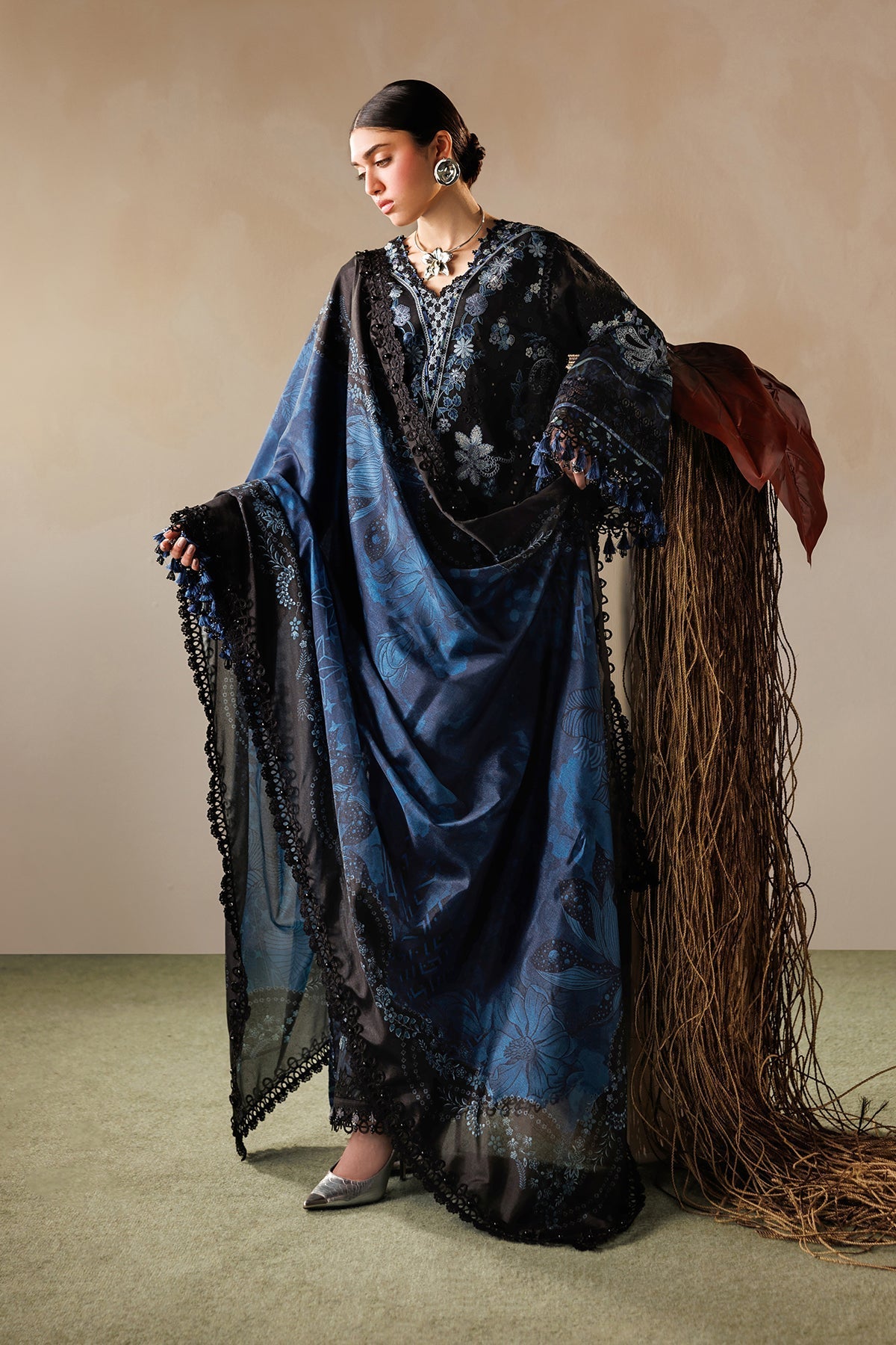 Baroque | Edit Lawn’26 | EMBROIDERED LAWN EL26-D08 UNSTITCHED