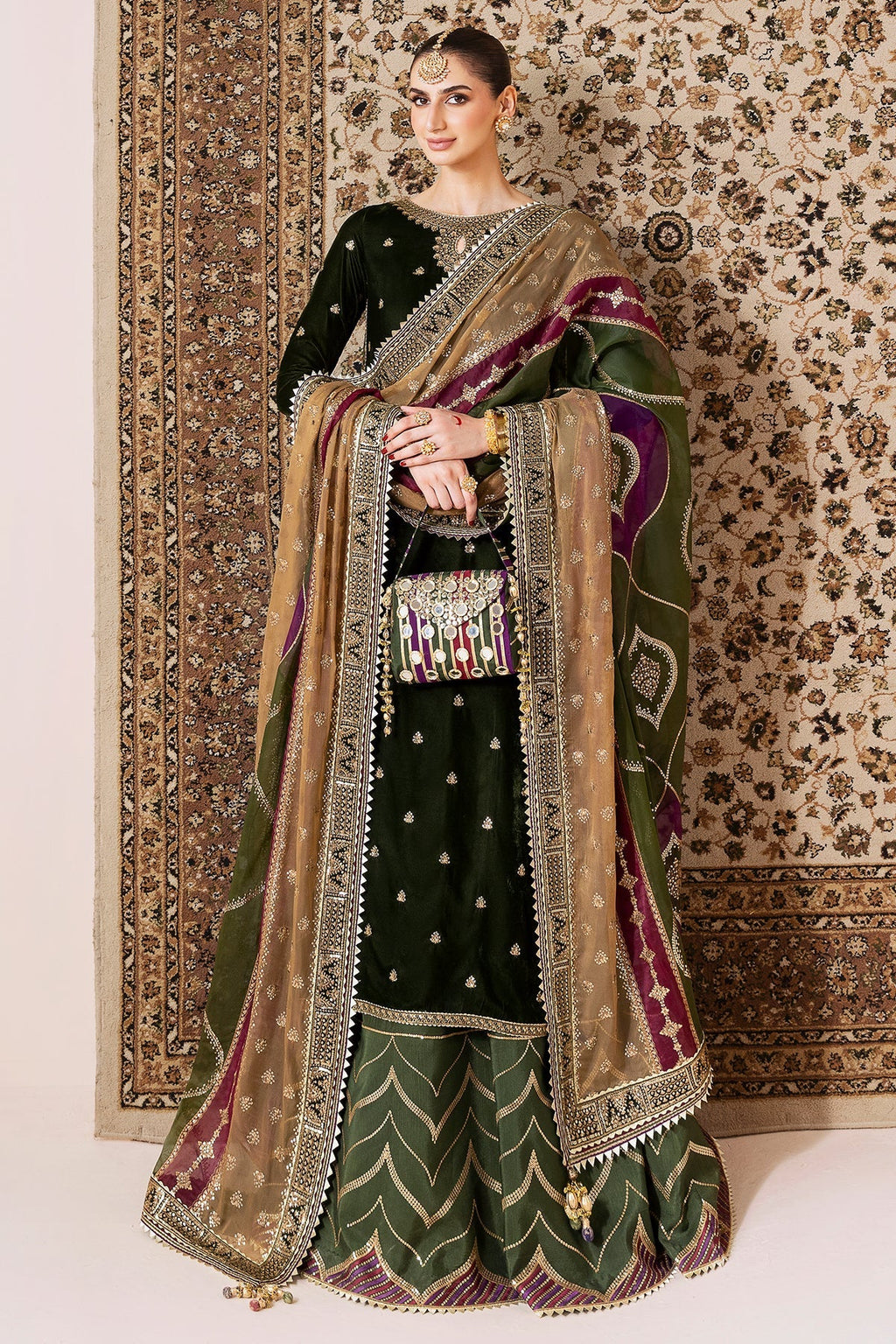 jazmin | Chandani Velvet Formals '25 | Embroidered Velvet Formal CVF D-09
