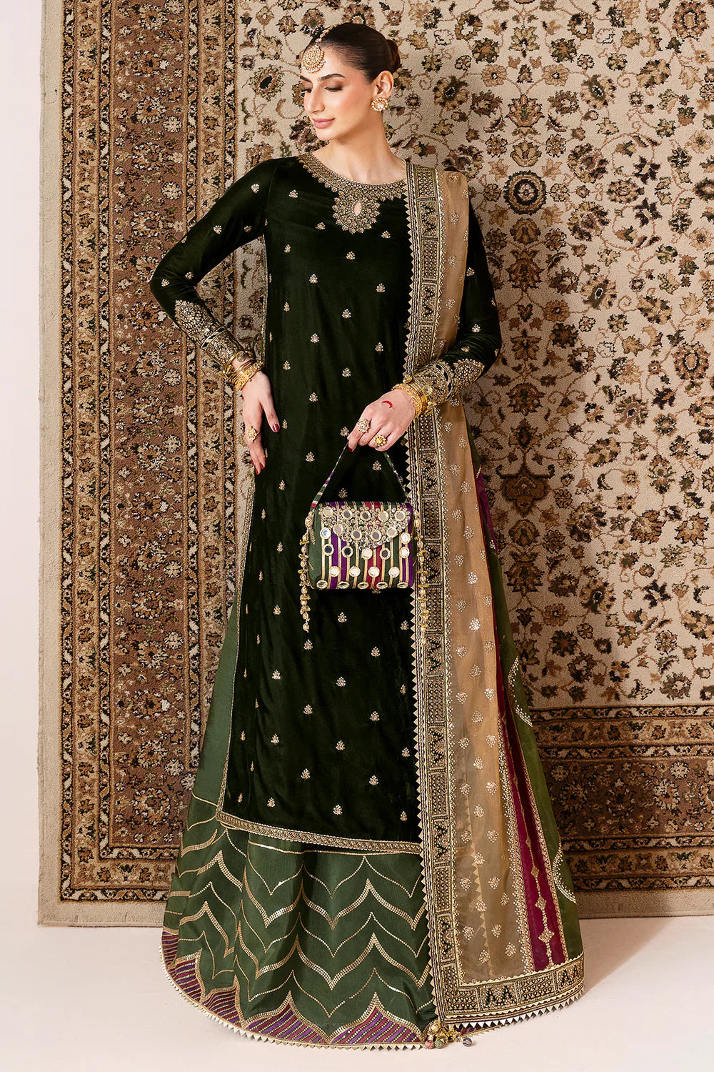 jazmin | Chandani Velvet Formals '25 | Embroidered Velvet Formal CVF D-09