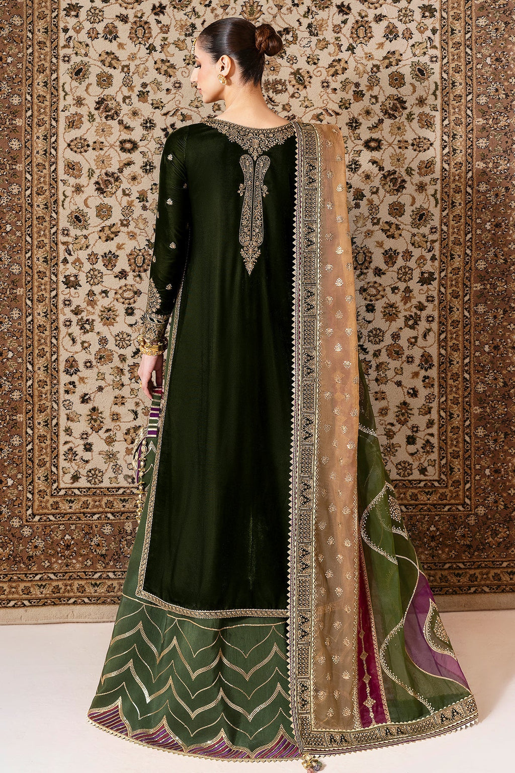 jazmin | Chandani Velvet Formals '25 | Embroidered Velvet Formal CVF D-09