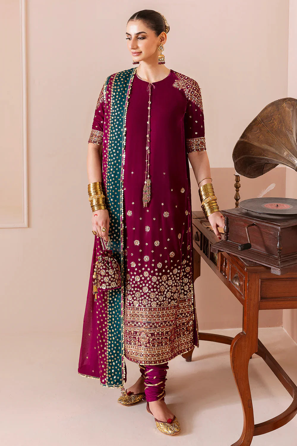 jazmin | Chandani Velvet Formals '25 | Embroidered Velvet Formal CVF D-02