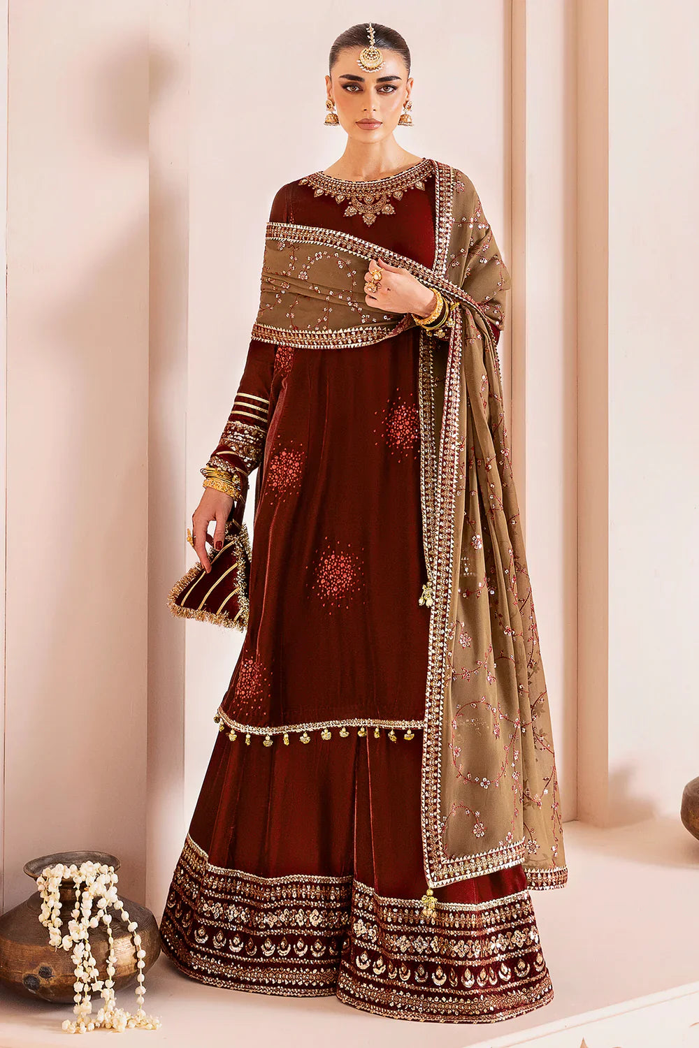 jazmin | Chandani Velvet Formals '25 | Embroidered Velvet Formal CVF D-07