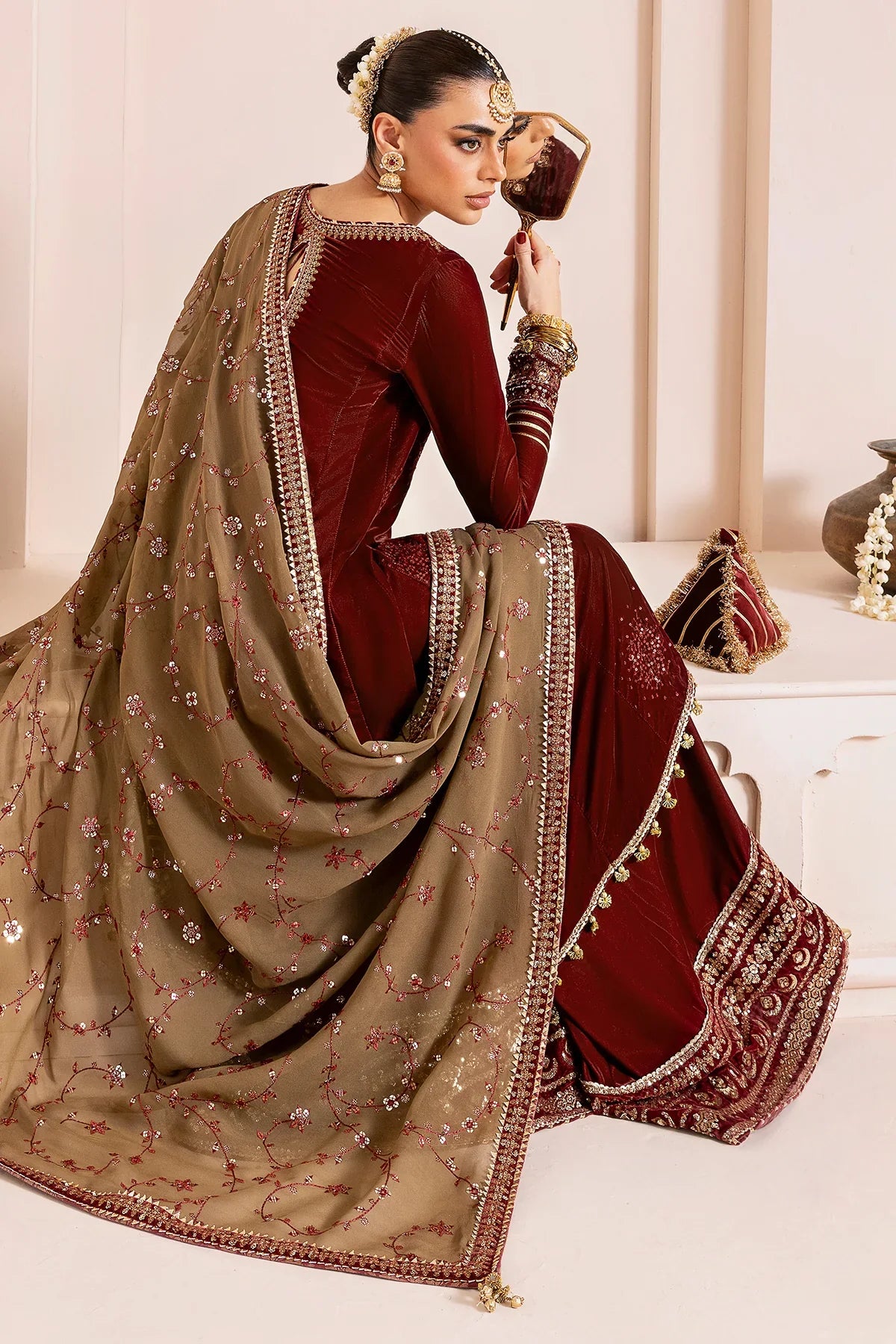 jazmin | Chandani Velvet Formals '25 | Embroidered Velvet Formal CVF D-07