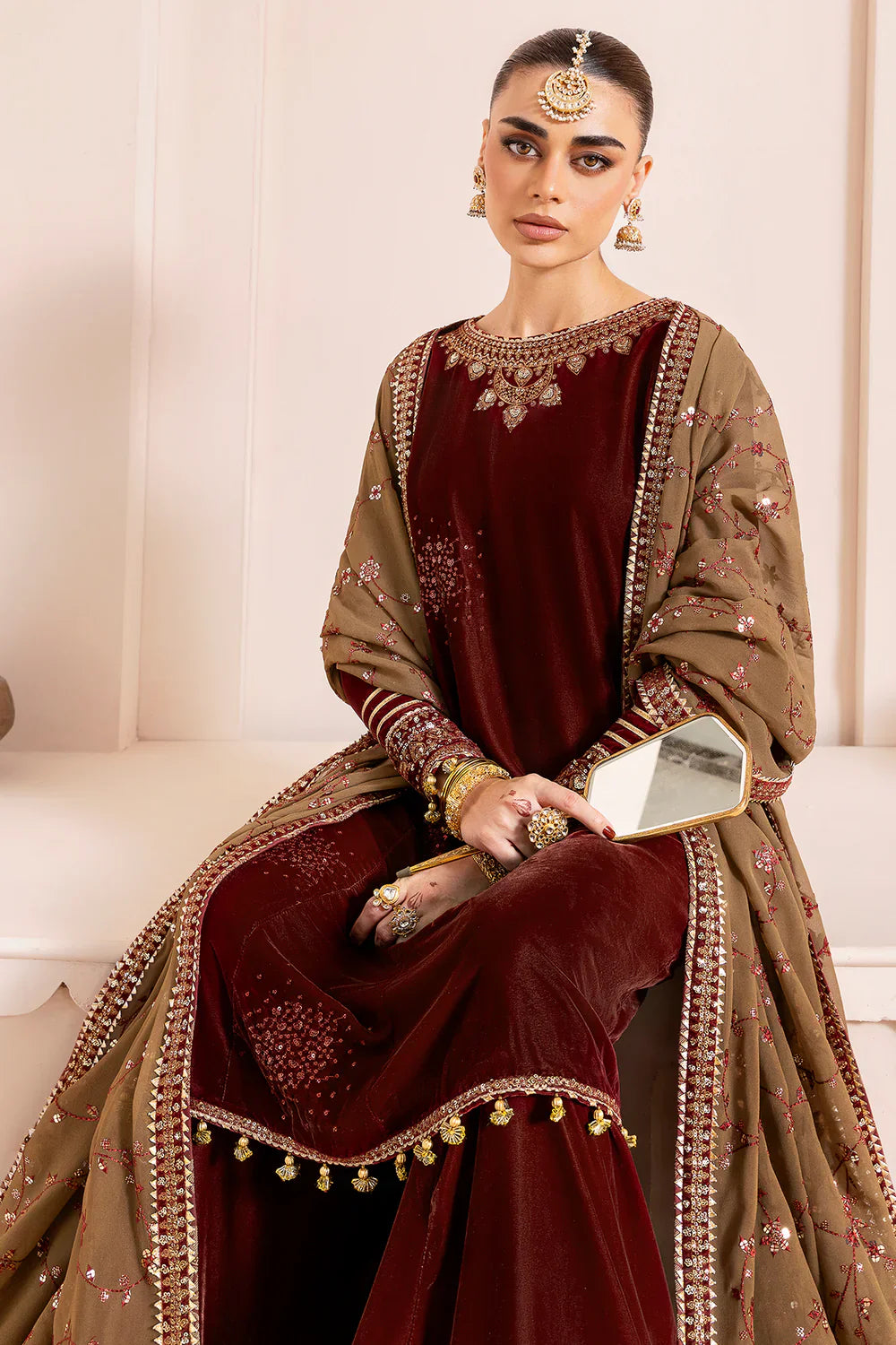 jazmin | Chandani Velvet Formals '25 | Embroidered Velvet Formal CVF D-07