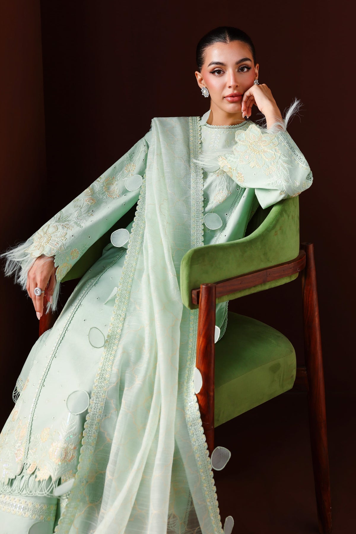 Akbar Aslam | Pret Lawn 26 | Qamari