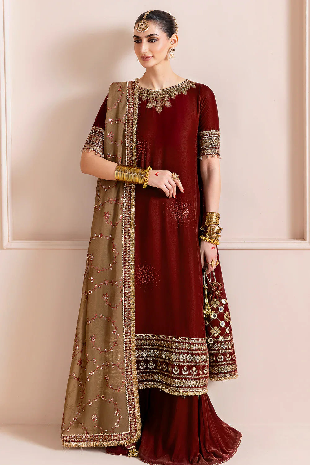 jazmin | Chandani Velvet Formals '25 | Embroidered Velvet Formal CVF D-13