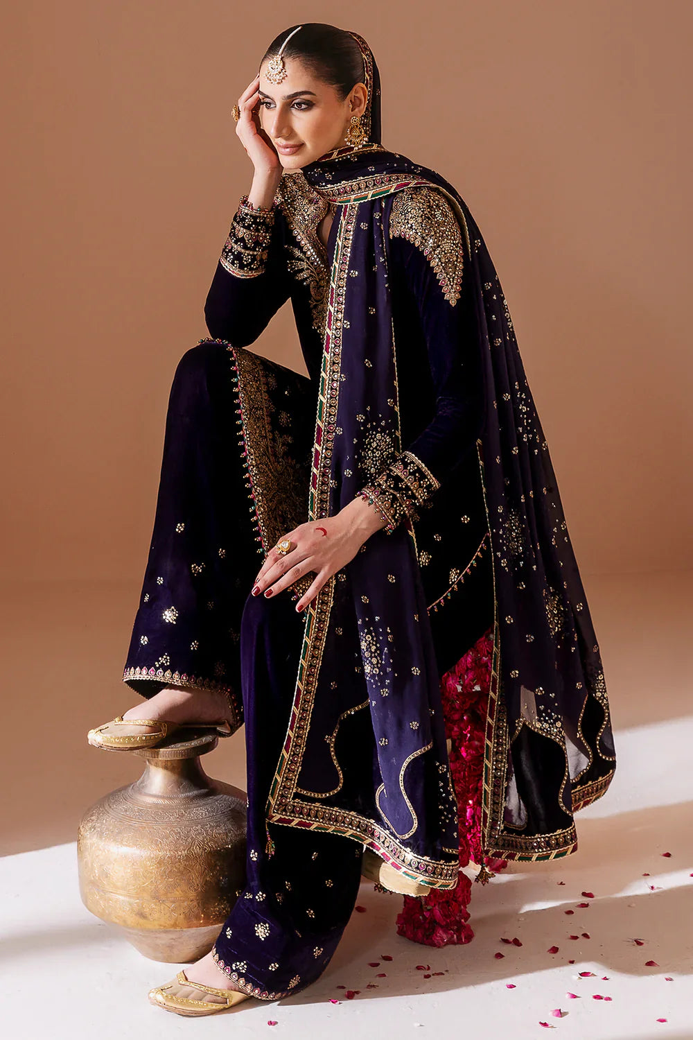 jazmin | Chandani Velvet Formals '25 | Embroidered Velvet Formal CVF D-08