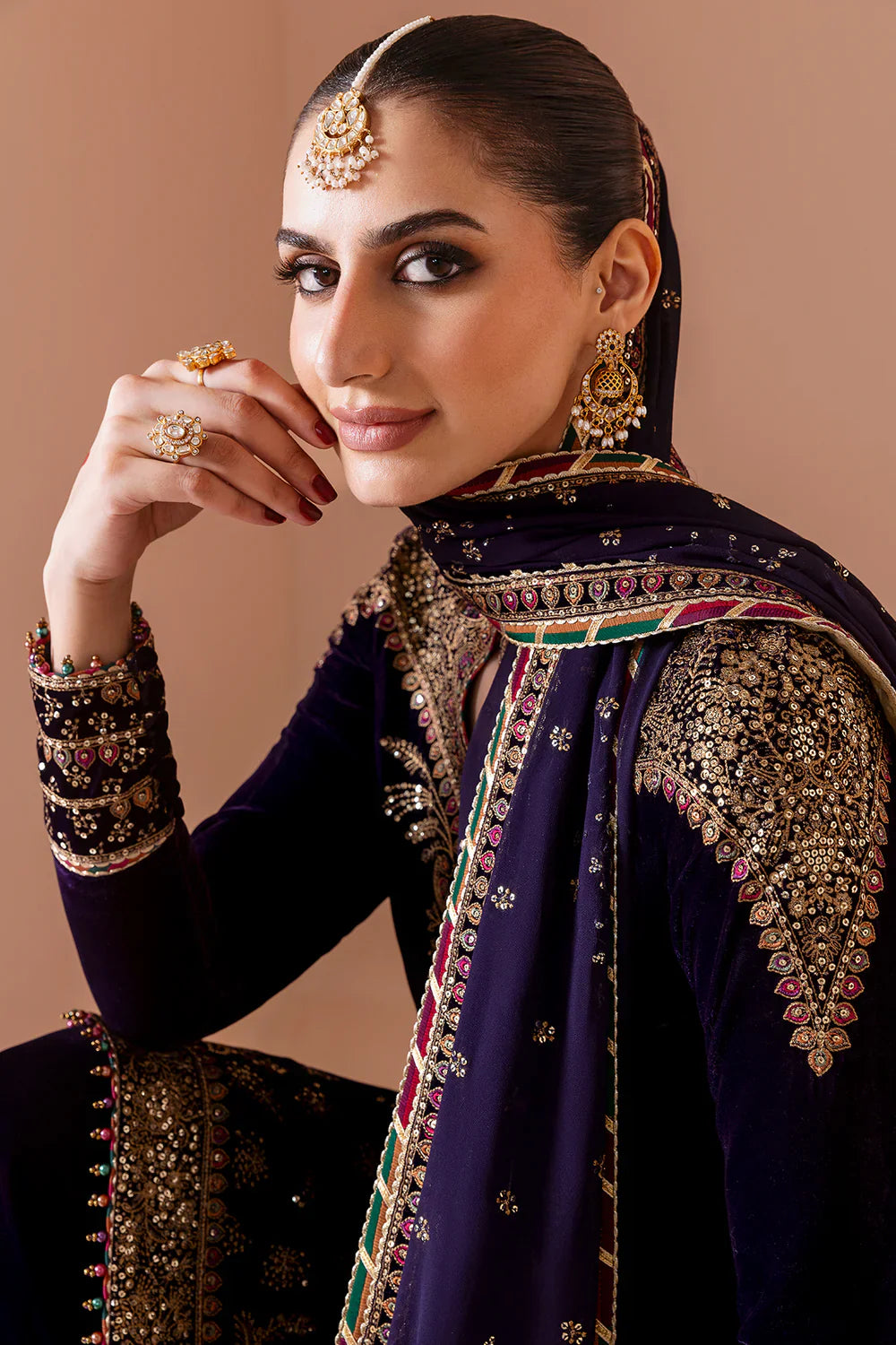 jazmin | Chandani Velvet Formals '25 | Embroidered Velvet Formal CVF D-08