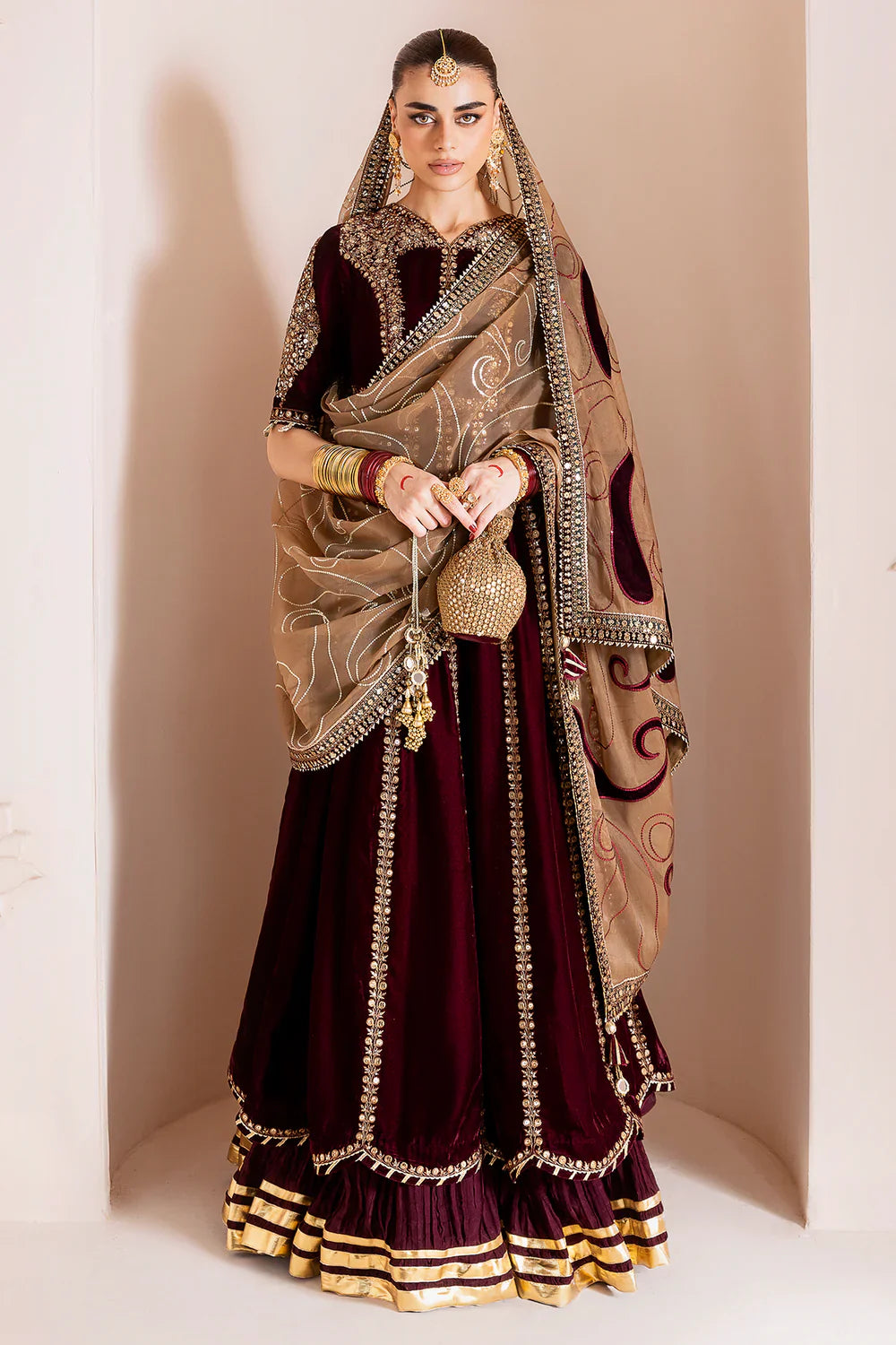 jazmin | Chandani Velvet Formals '25 |Embroidered Velvet Formal CVF D-12
