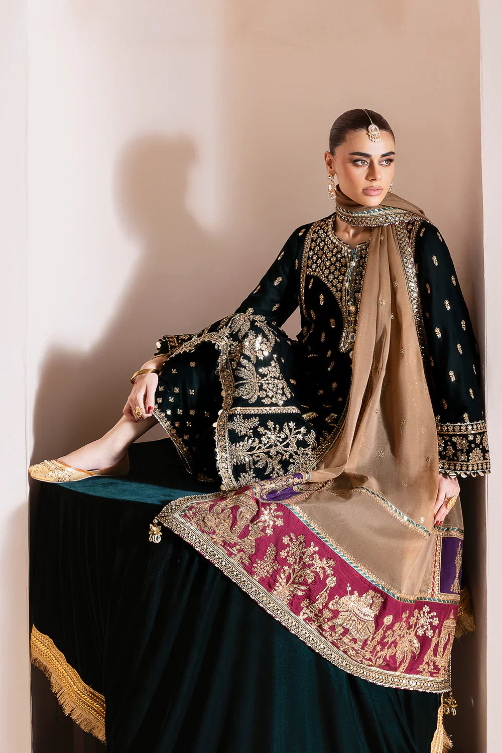 jazmin | Chandani Velvet Formals '25 | Embroidered Velvet Formal CVF D-01