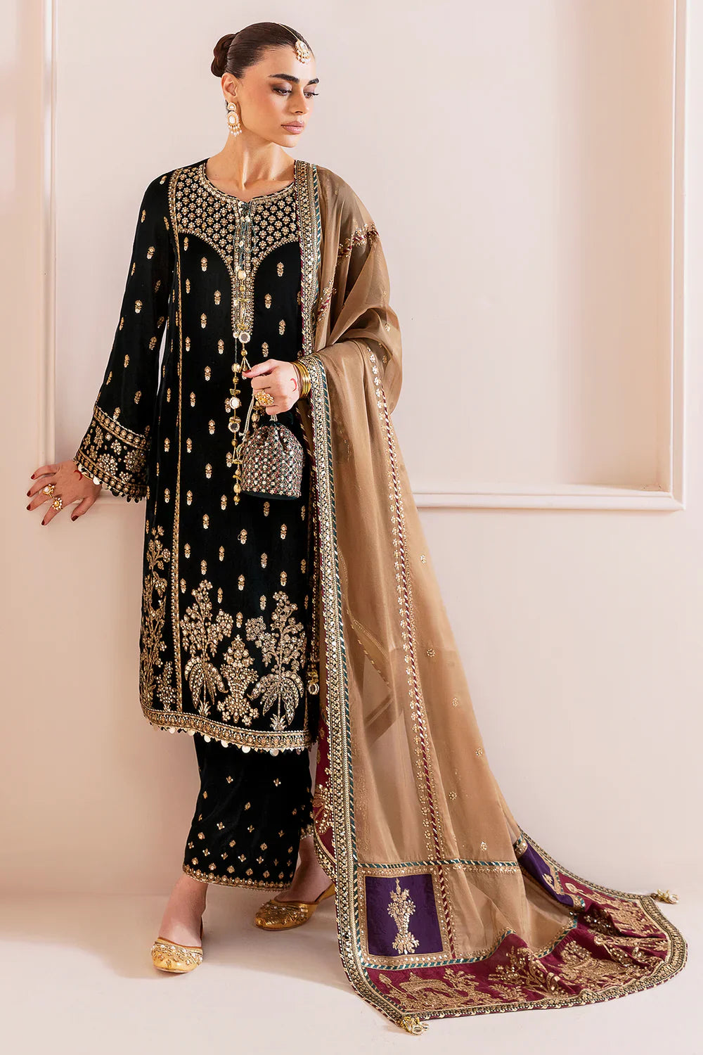 jazmin | Chandani Velvet Formals '25 | Embroidered Velvet Formal CVF D-01
