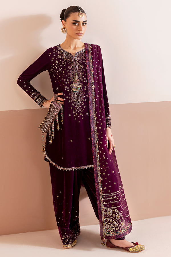 Jazmin | Chandni Velvet Formals 25 | Embroidered Velvet Formal CVF D-05