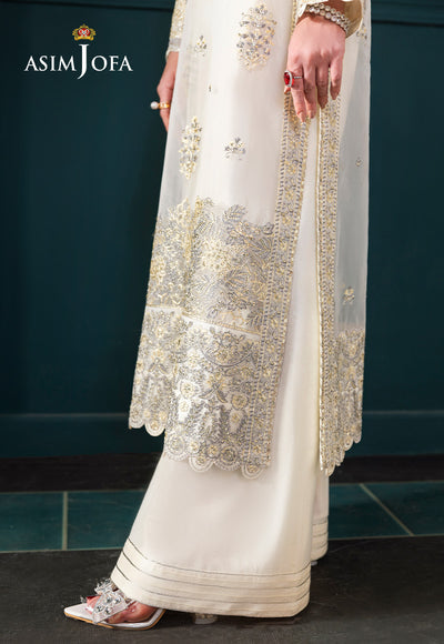 Asim Jofa | Lumiere Formals | AJLFC-03 EMBROIDERED ORGANZA