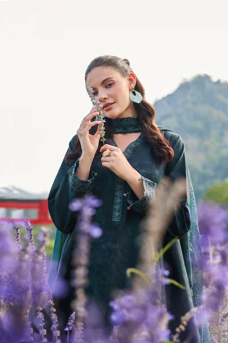 Farasha | Printed Essentials’26 | Teal Aura