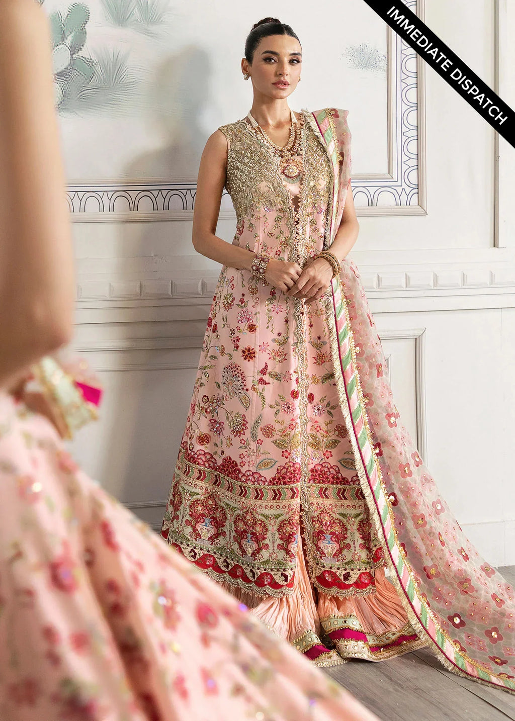 Crimson | CRIMSON X SAIRA SHAKIRA WEDDING '24 | Crystal Chinoiserie - House Of Anaya  