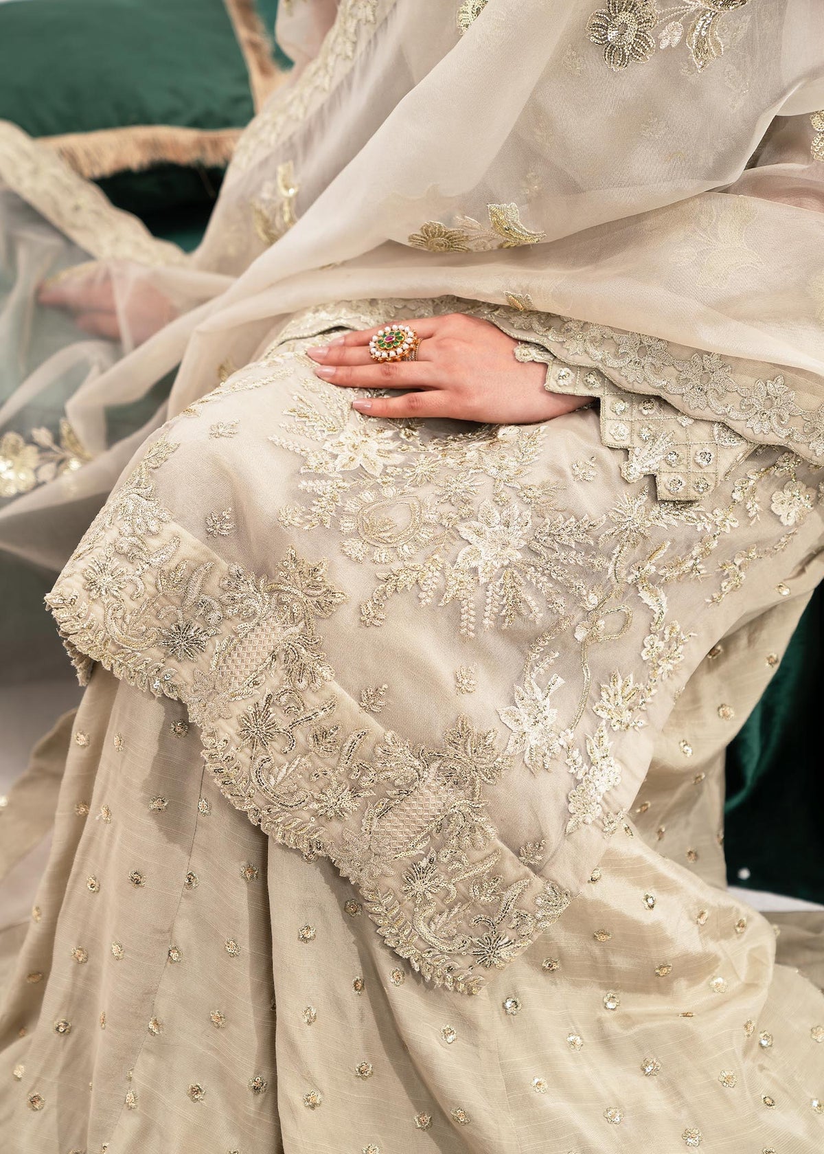 Dastoor | Sajni Luxury Eid Collection 24 | Nahal