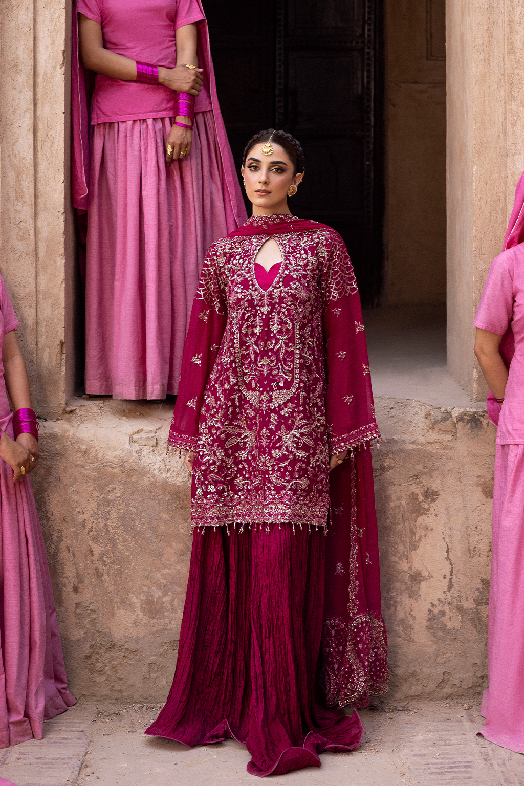 Emaan Adeel I The Empress Wedding Formals I KASYRA