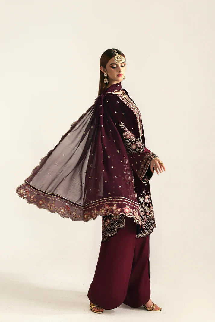 Emaan Adeel | Zarposh Velvet Collection | KANWAL
