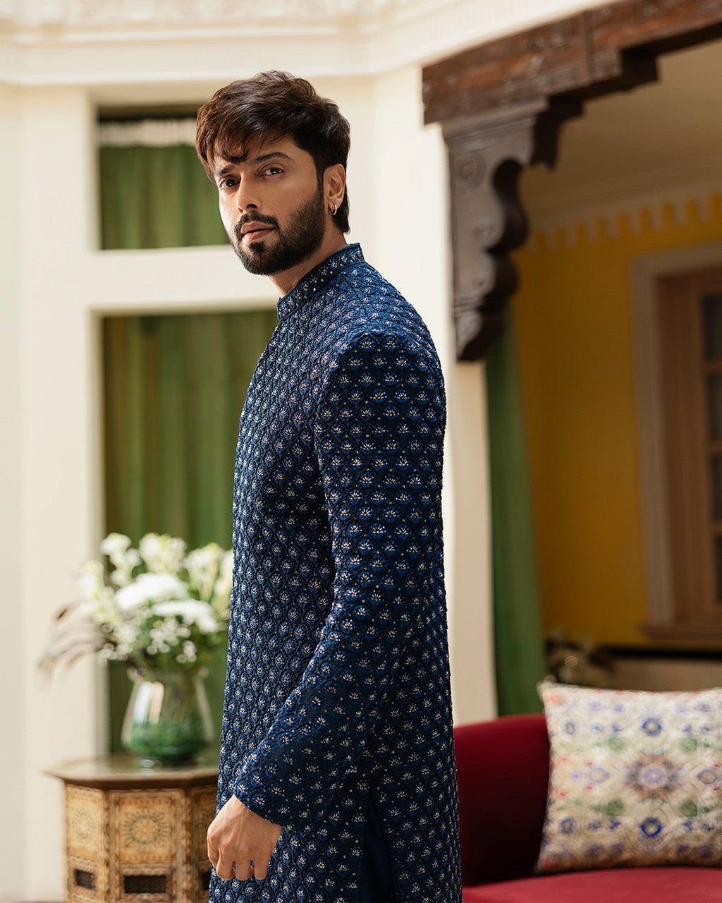 Pakistani Menswear | Faiza Saqlain | Safiy