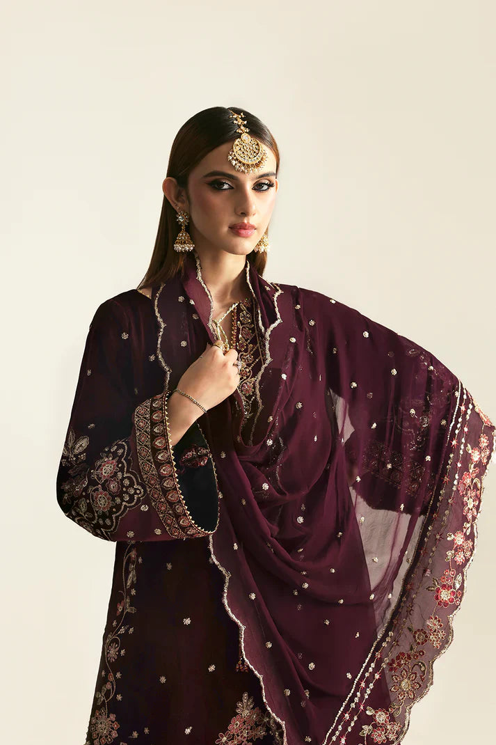 Emaan Adeel | Zarposh Velvet Collection | KANWAL