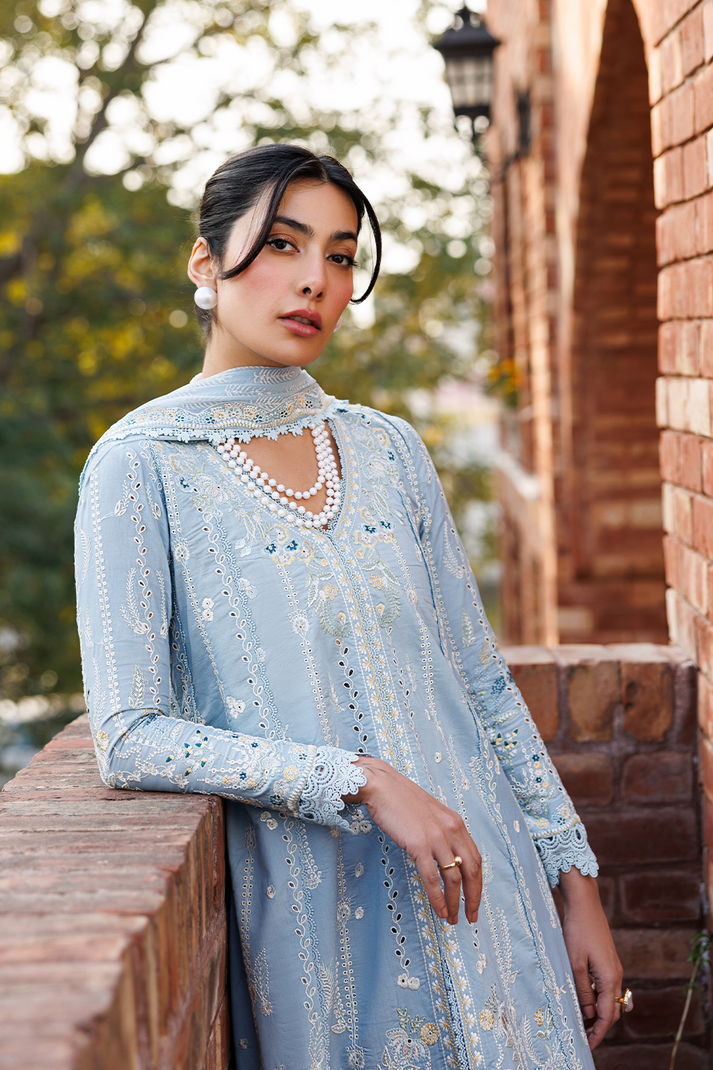 Emaan Adeel | Mirabelle Festive Luxury Lawn | BLISSFUL DREAMS