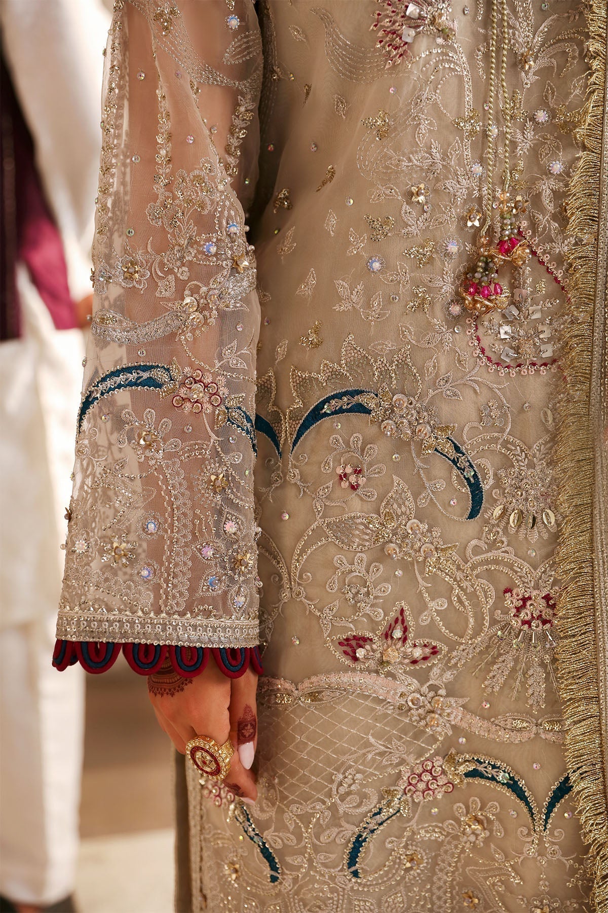 Nureh | Jhoomro Wedding Formals | NL-72 CHANDNI - House Of Anaya
