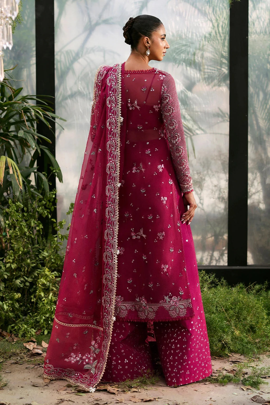 Afrozeh | La Fuchsia 25 | Rowan